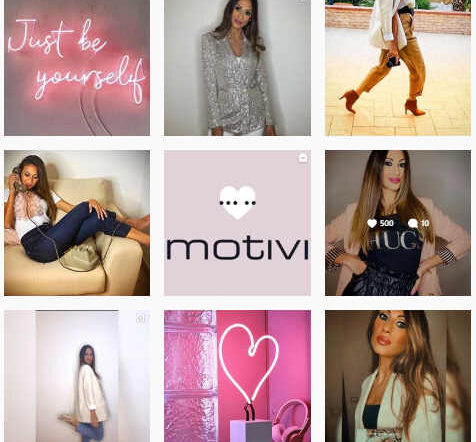 Storytelling MotiviFashion Instagram